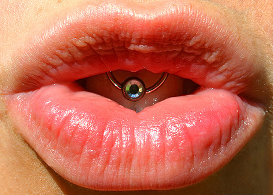 Lippenpiercing Ring